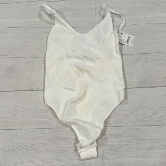 Free People Tops - NWT Free People XS body suit white